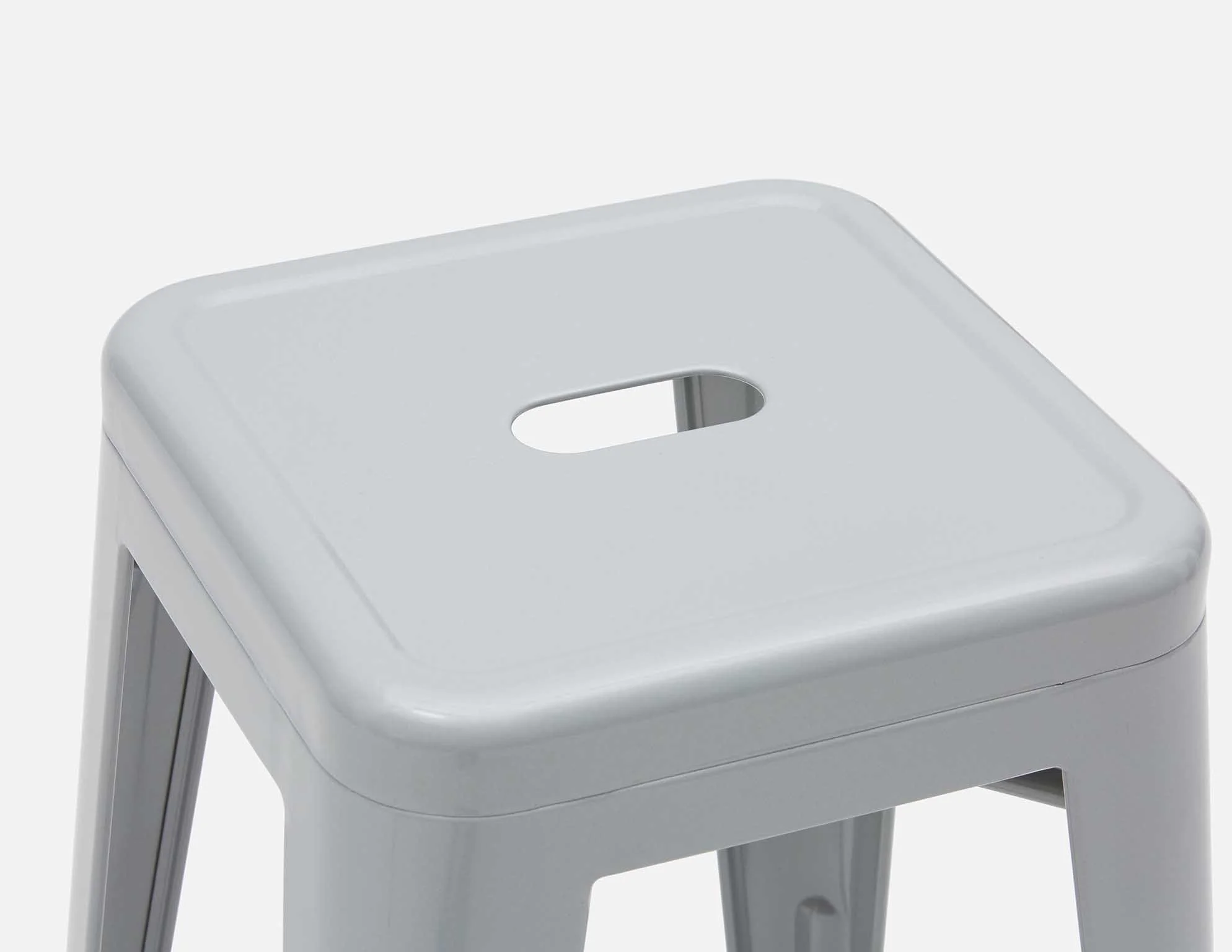 HUDSON — Iron bar stool 76 cm (92-16-15-30) - Image 2