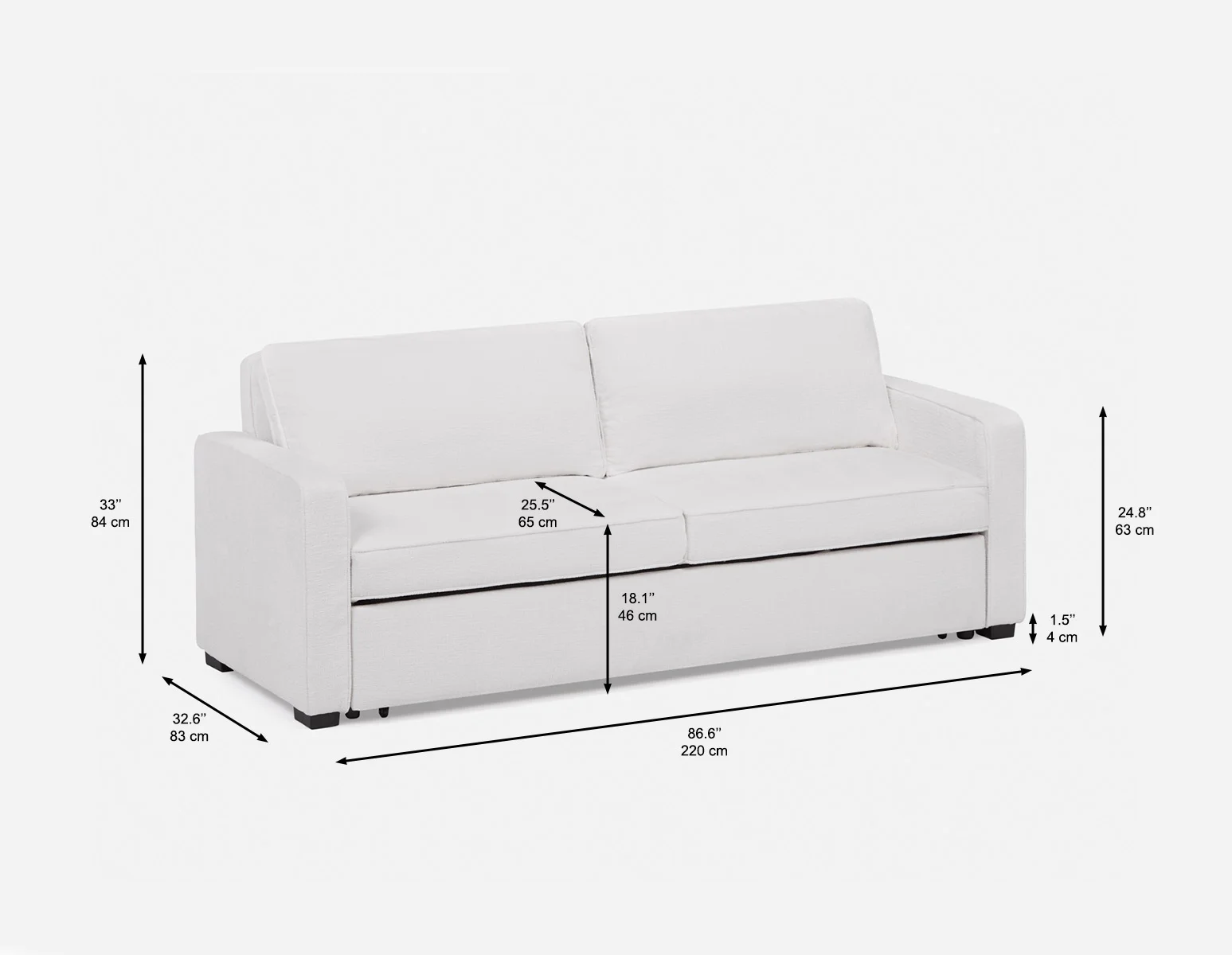 VITO — Contemporary sofa-bed (02-61-27-46) - Image 15