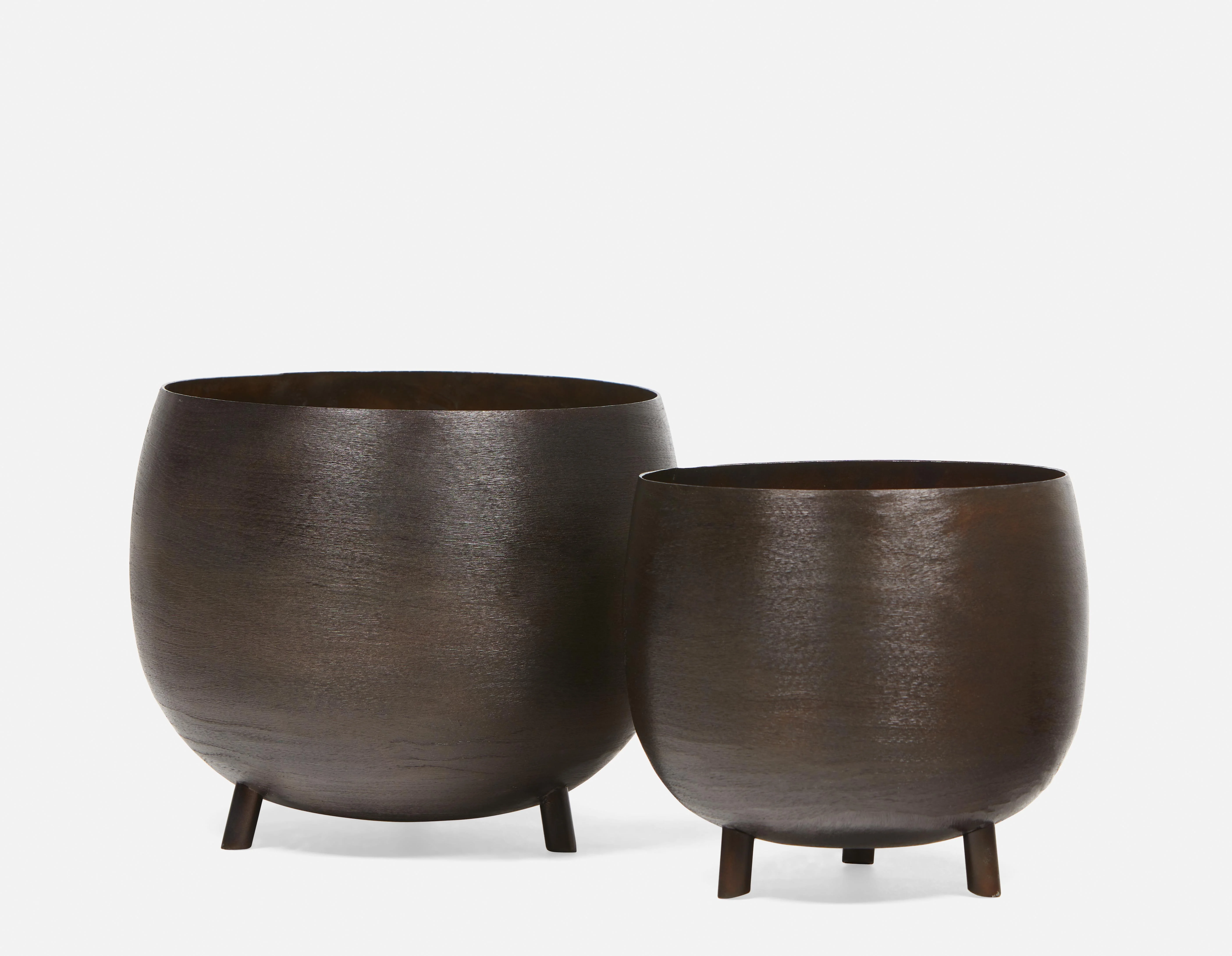 KAYES — 2-piece aluminum planter set - Image 2