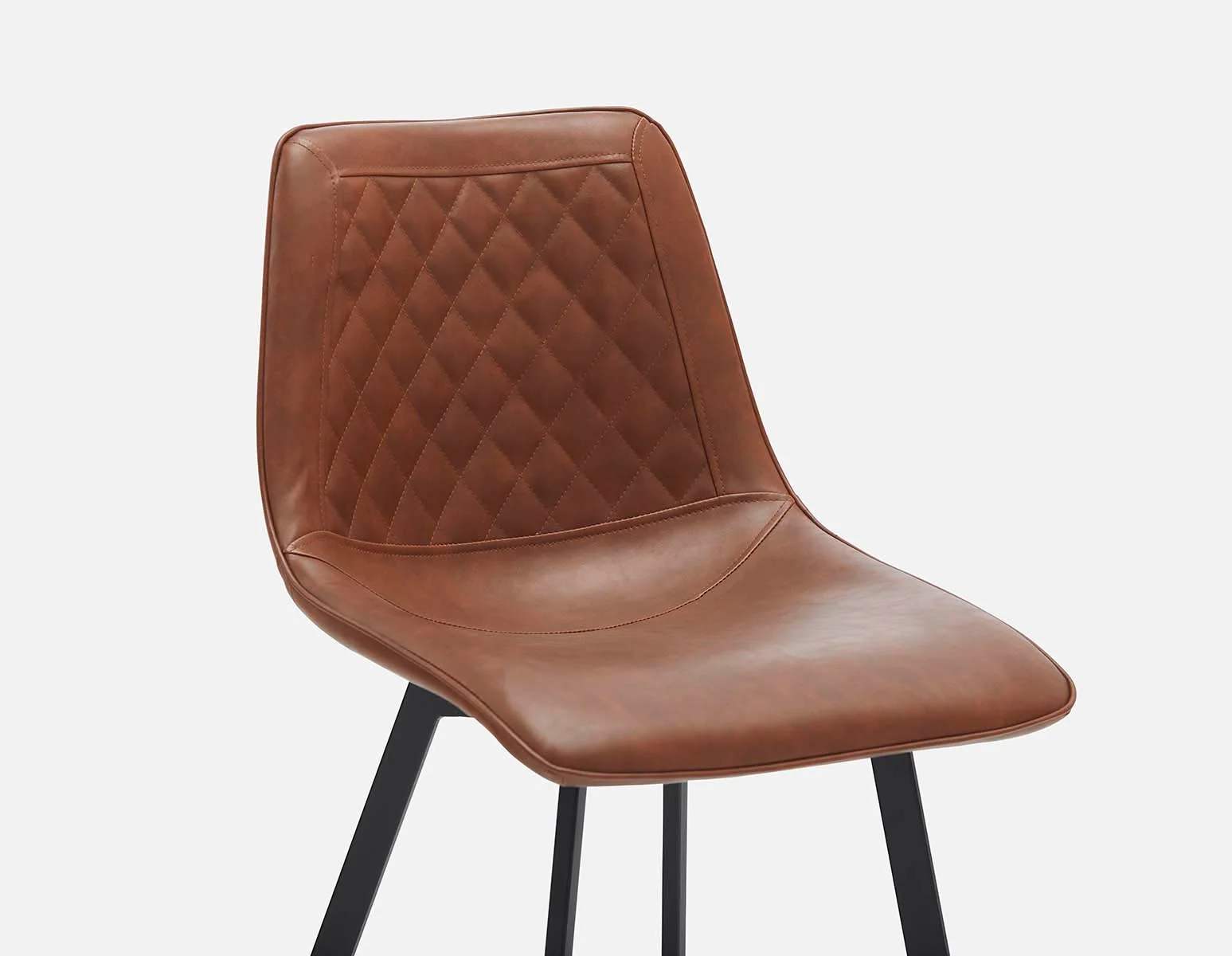 MALI — Mid-century modern counter stool with backrest 61 cm (68-92-91-96) - Image 4