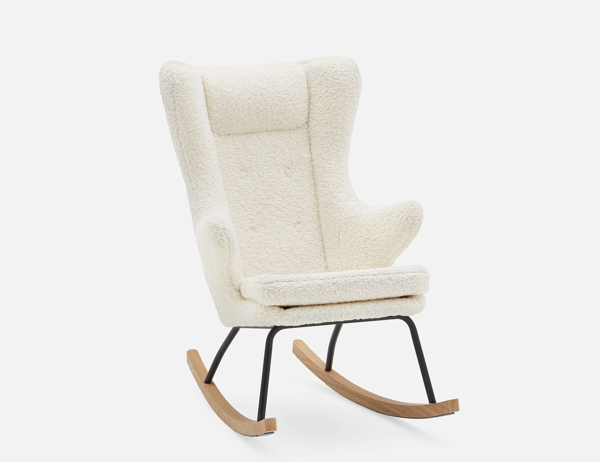 GUYAN — Faux shearling rocking armchair - Image 14