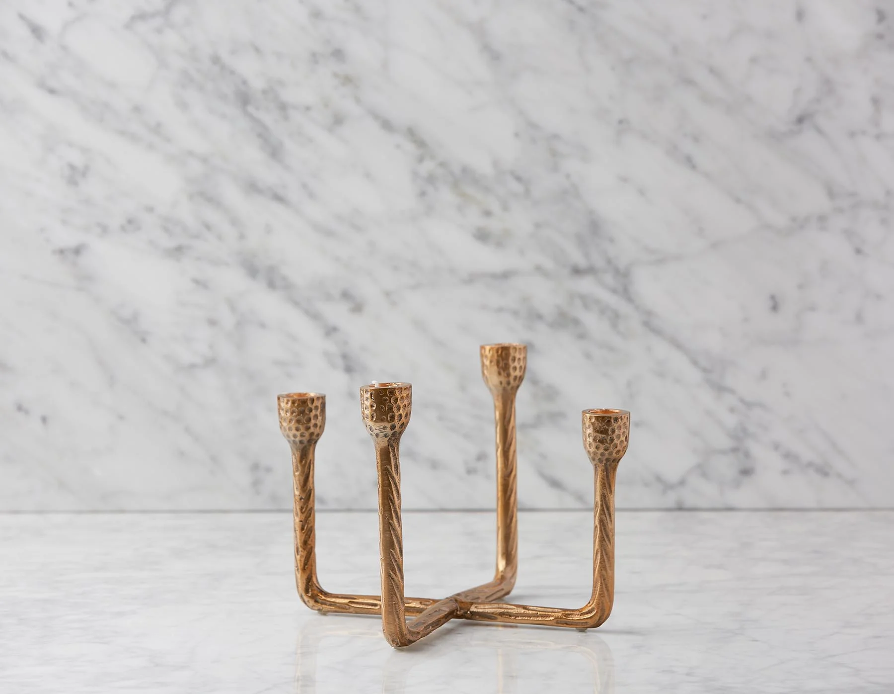 CANDI — Aluminum candle holder 18 cm - Image 9