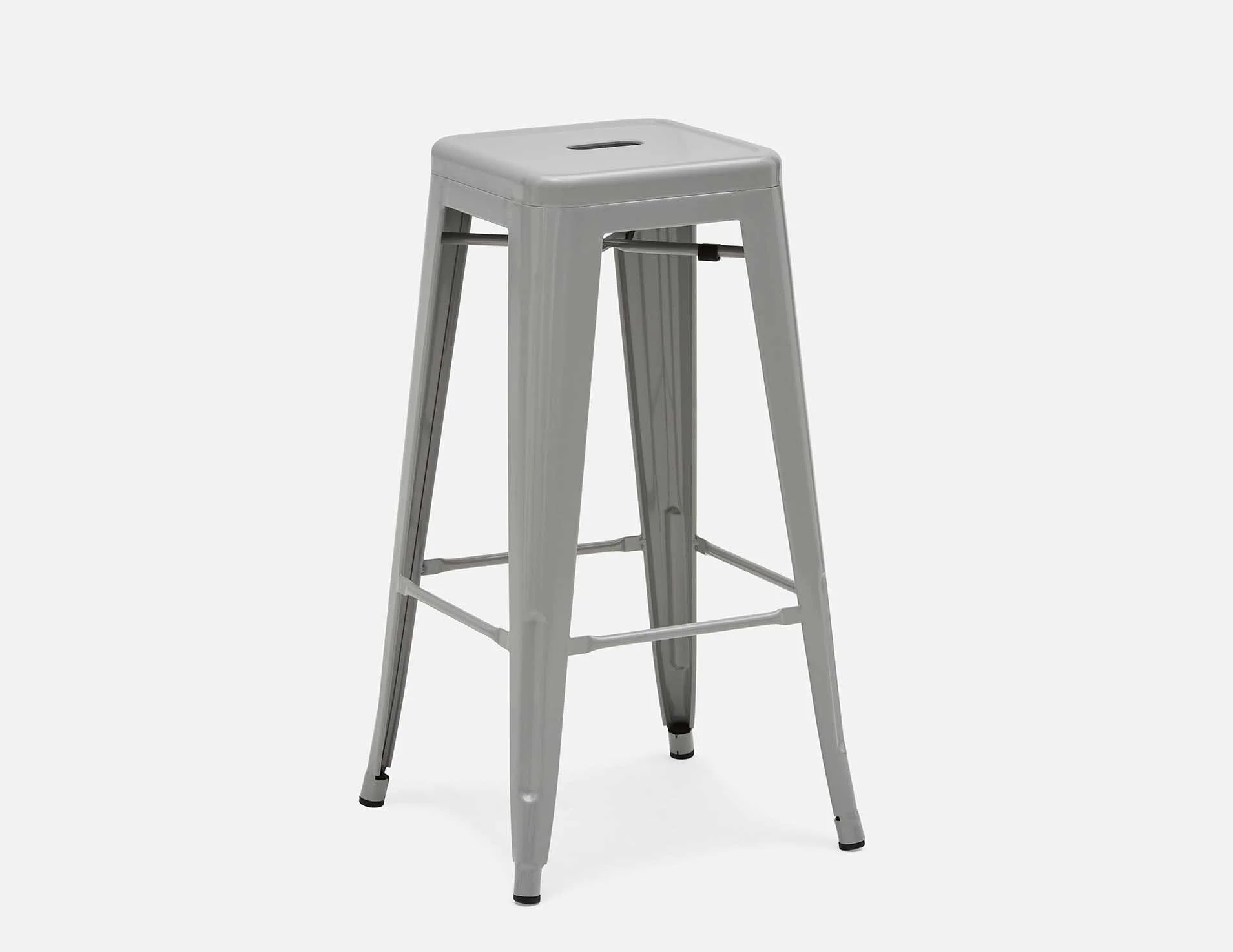 HUDSON — Iron bar stool 76 cm (92-16-15-30) - Image 7