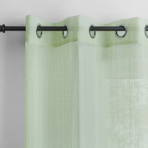 FEDORA — Set of 2 sheer curtain panels