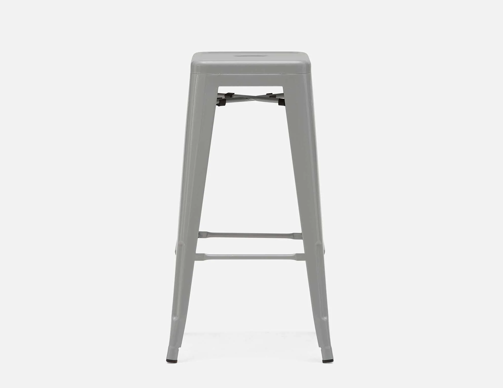 HUDSON — Iron bar stool 76 cm (92-16-15-30) - Image 4
