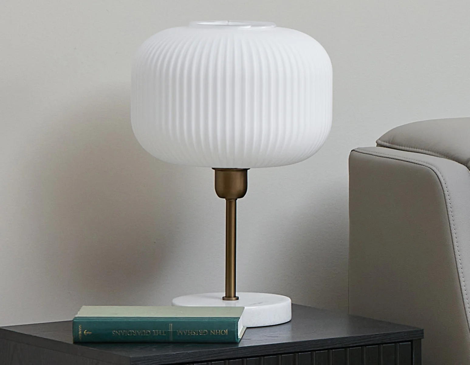 ILIANA — Table lamp with marble base 43 cm height - Image 6
