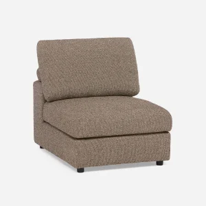 OLISA — Contemporary modular armless sofa (23-38-92-52)