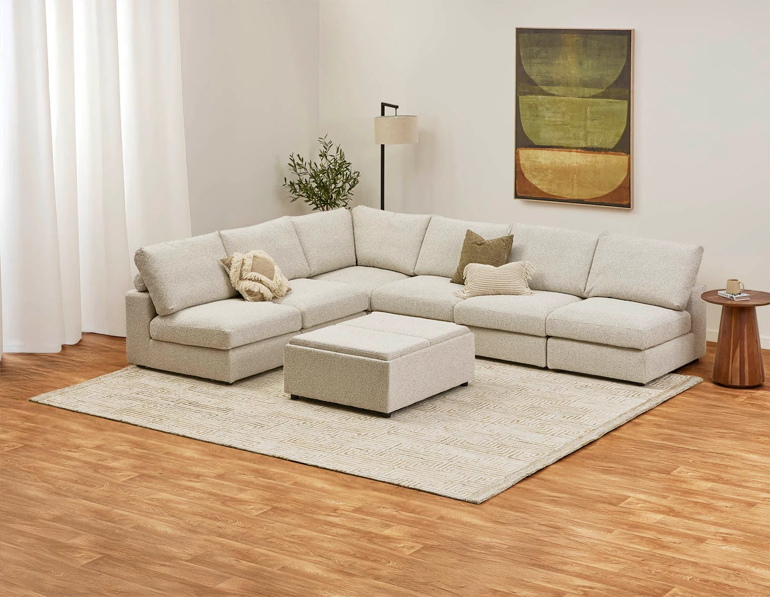 OLISA — 6-pc modular interchangeable sofa (41-61-15-95) - Image 9