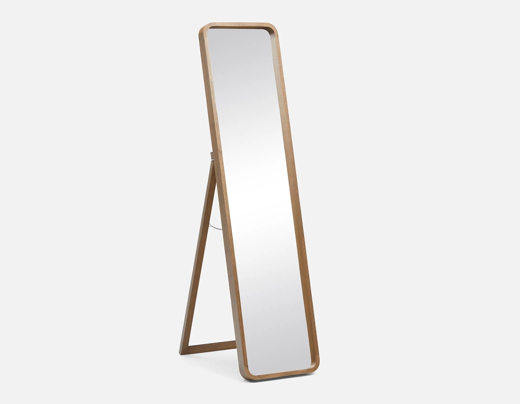 KYUSHA — Standing floor mirror with paulownia wood frame 36 cm x 147 cm - Image 6