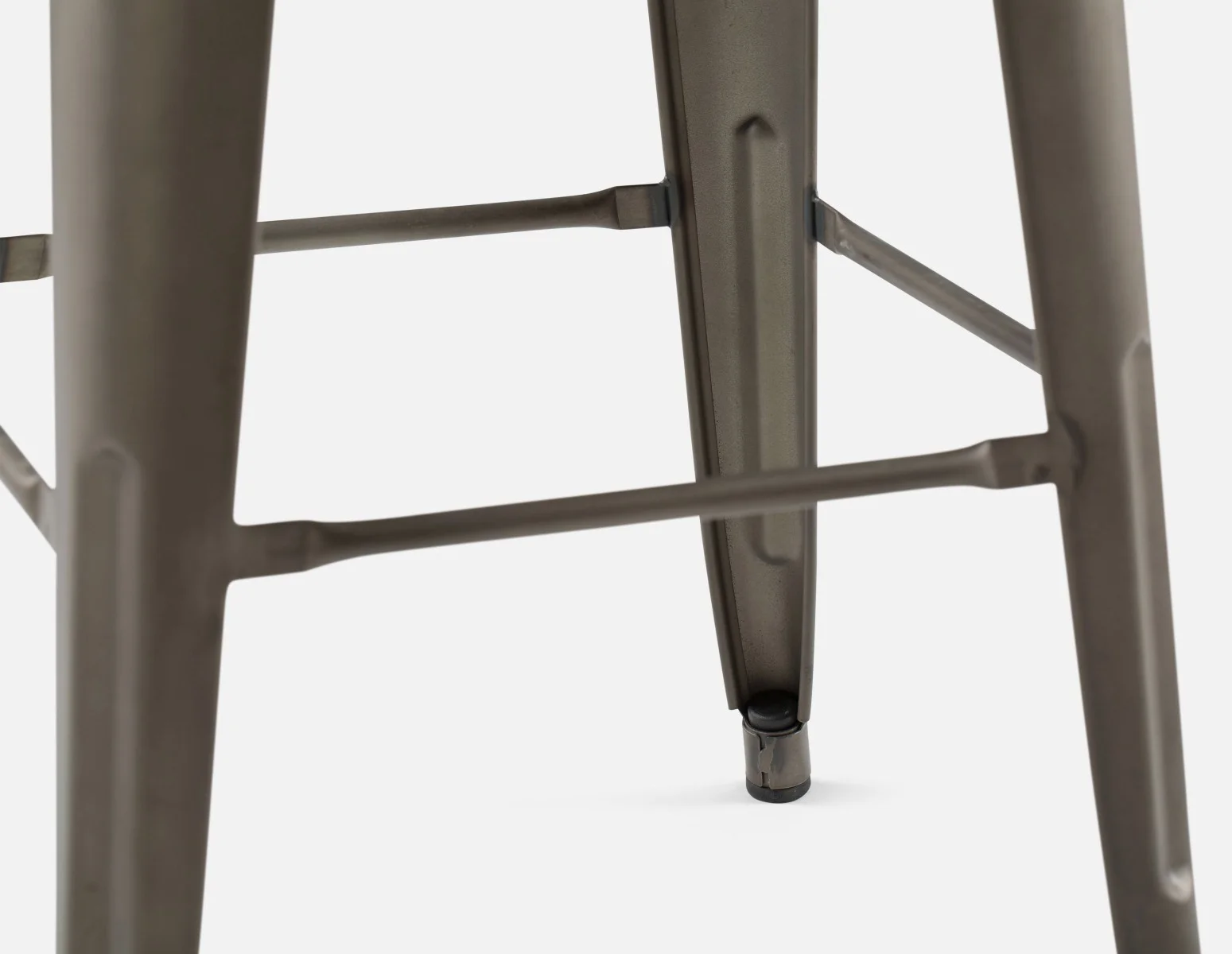 HUDSON — Iron bar stool 76 cm (92-16-15-52) - Image 3