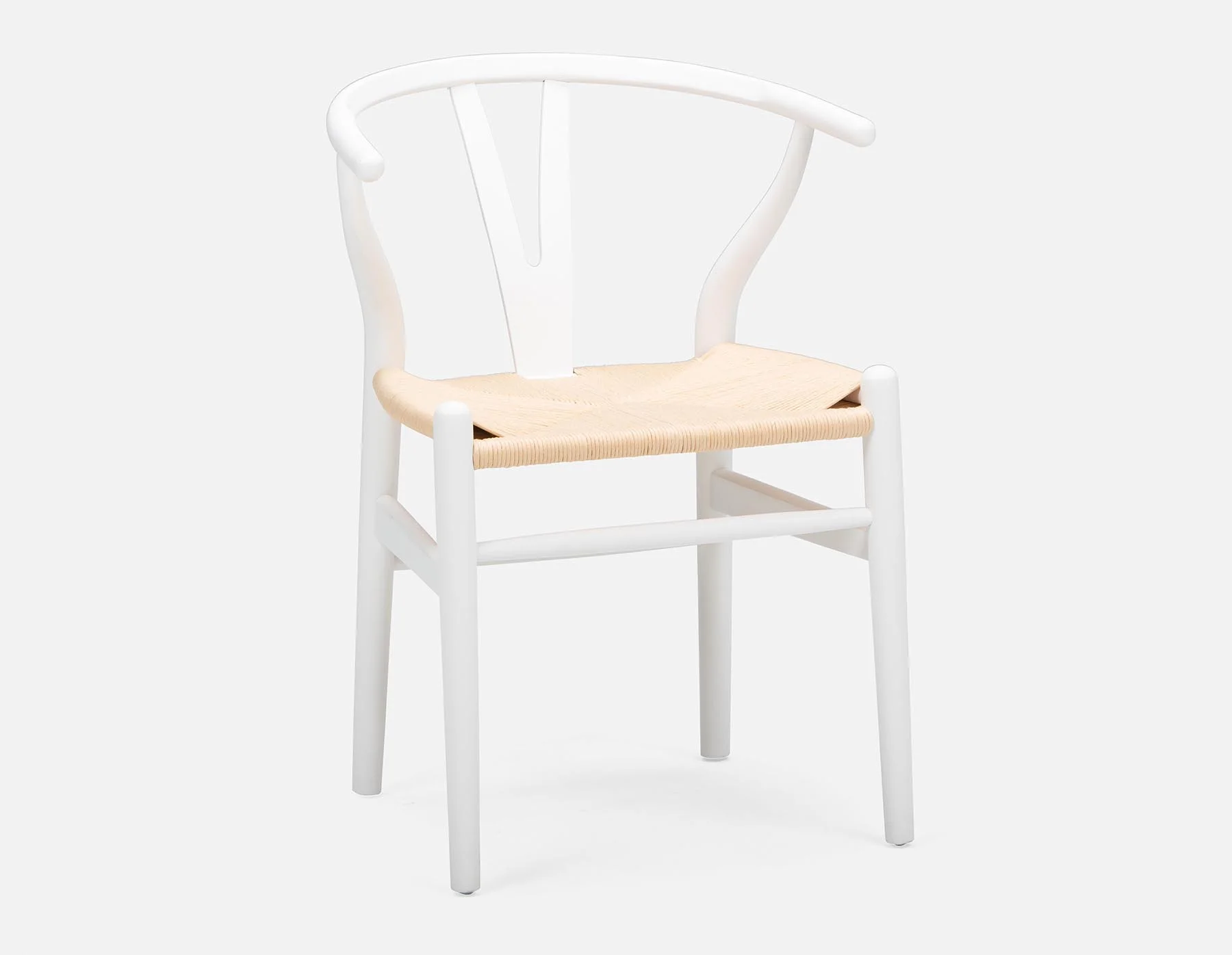 DENMARK — Beech wood and paper cord dining chair (70-00-11-10) - Image 11