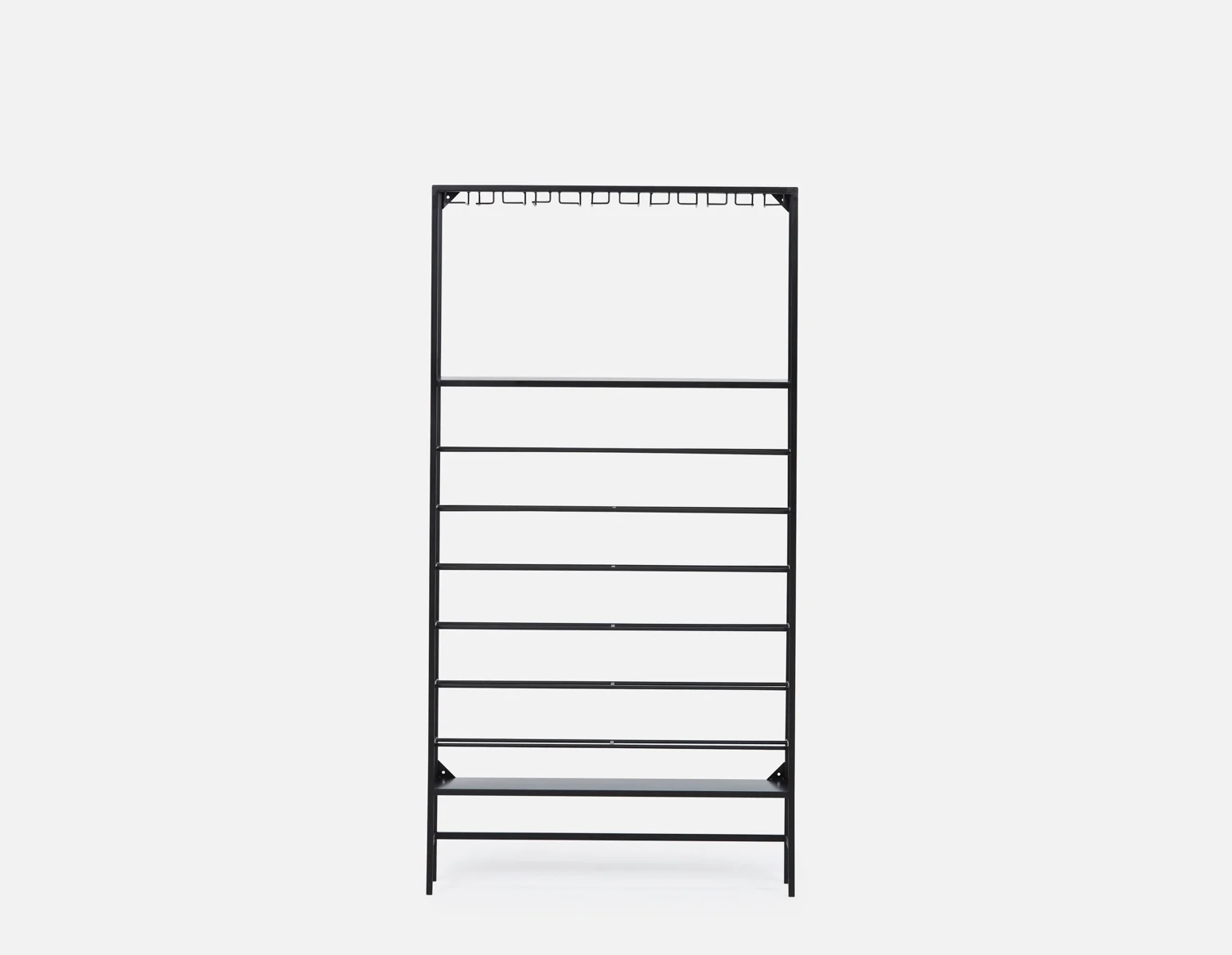 JAZZ — Contemporary metal wine rack 75x145 cm - Image 3