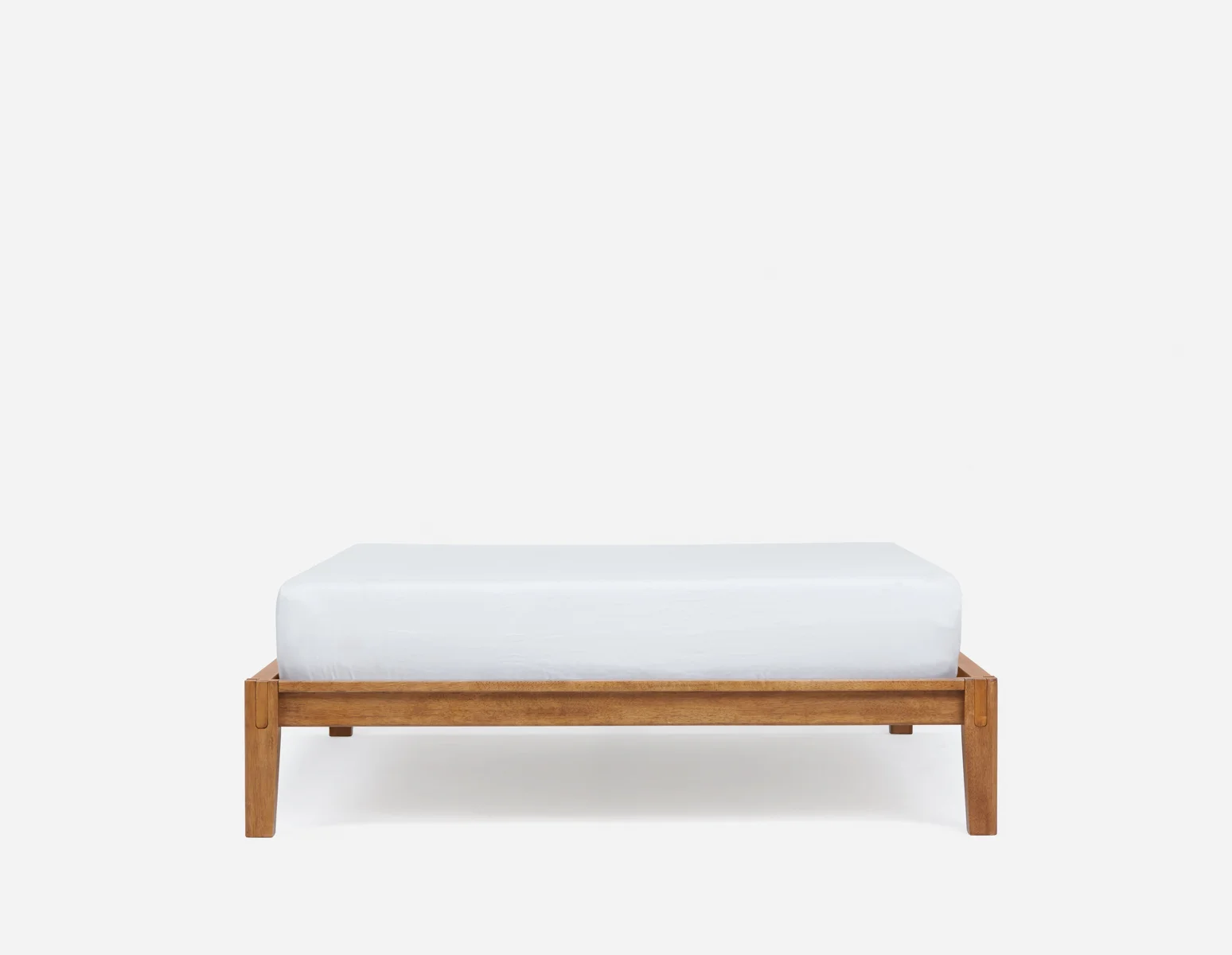 BENA — Mid-century modern double size bed frame (26-13-35-97) - Image 3