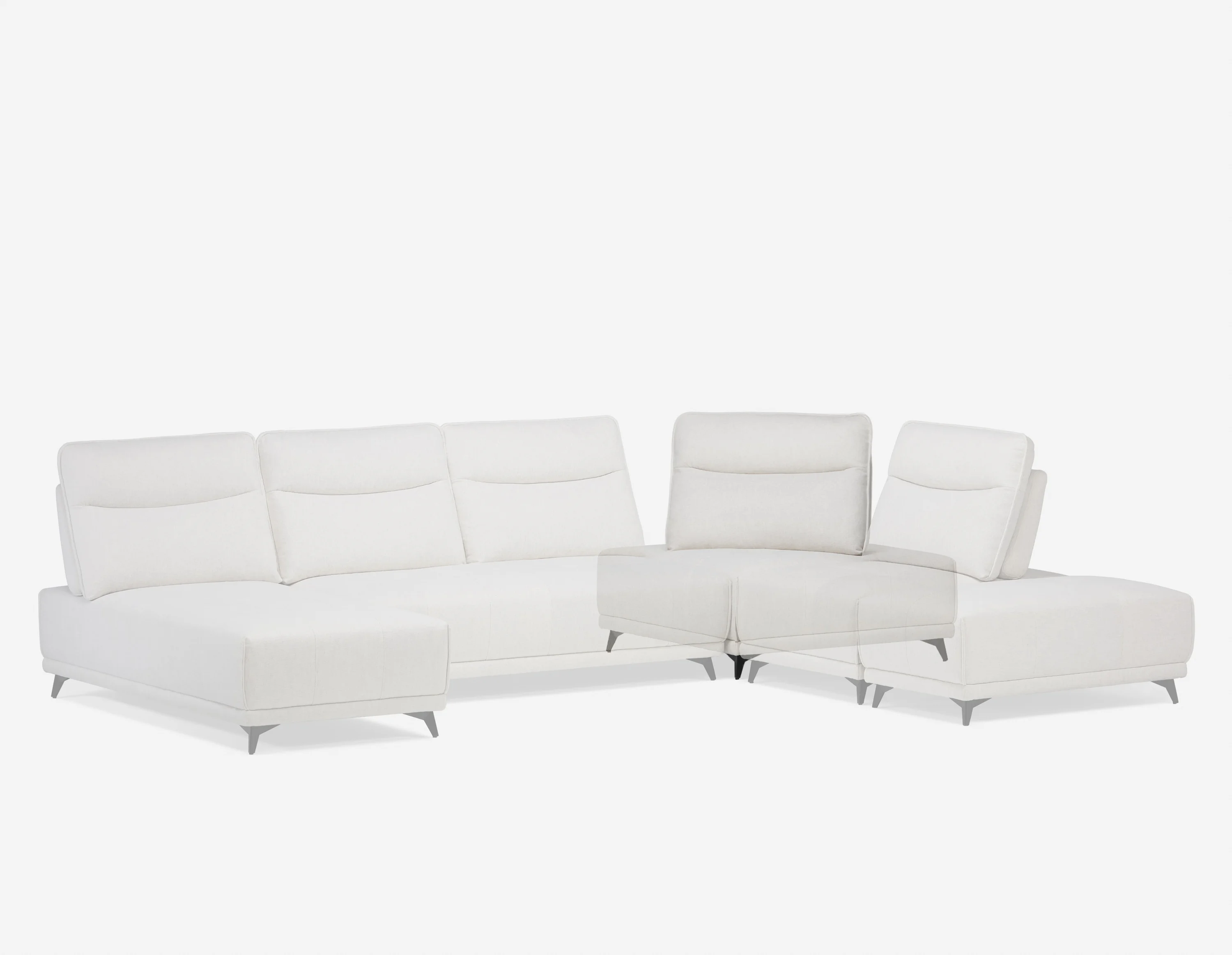 SIMON — Corner seat with adjustable backrest (61-42-44-95-D) - Image 2