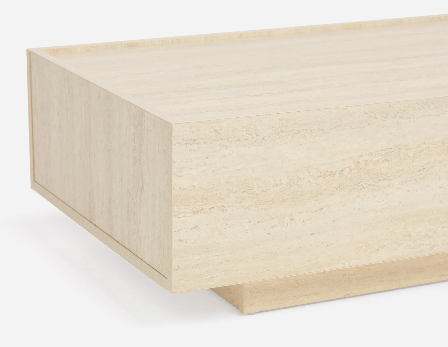 TRAVINE — Coffee table with storage 118 cm - Image 7