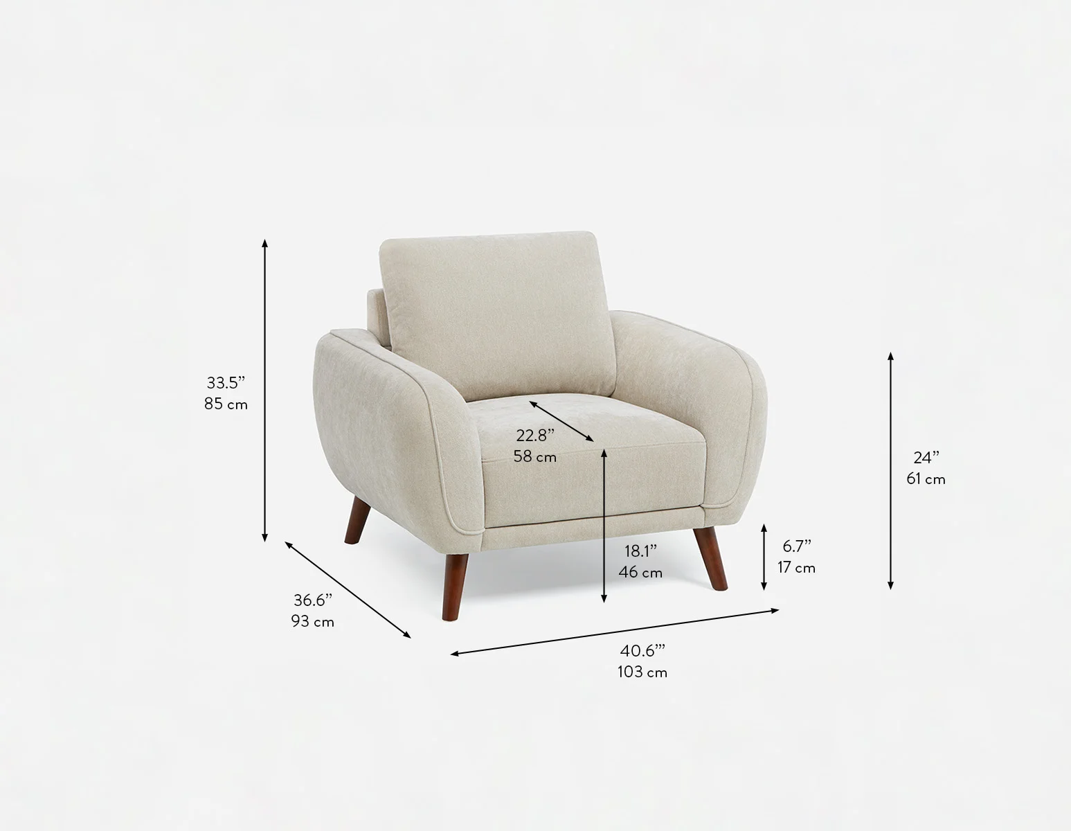 STEF — Mid-century modern armchair - Image 11