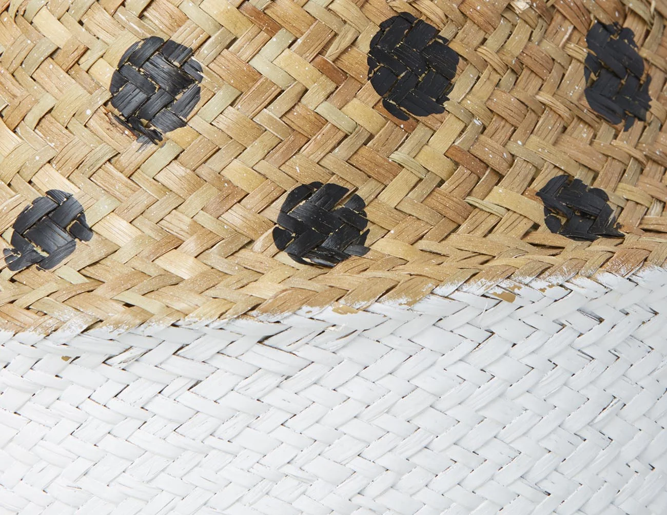 ANTONIO — Straw basket 28 cm x 25 cm - Image 5