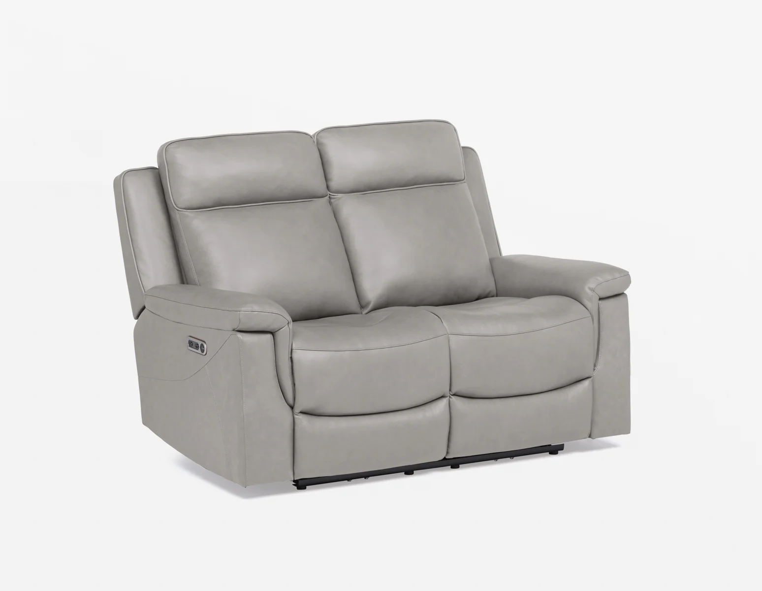 CARLOS — Leather power-reclining loveseat - Image 19