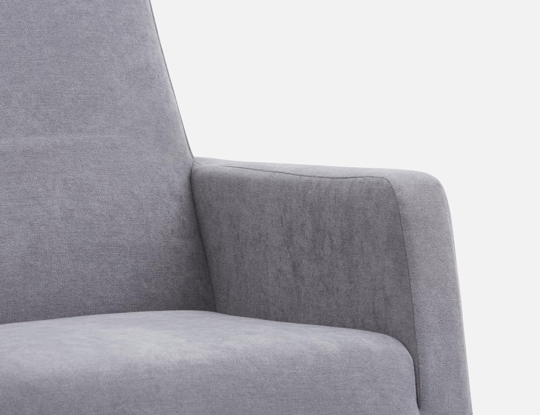 CEDRICK — Mid-century modern rocking armchair (45-46-33-30) - Image 4