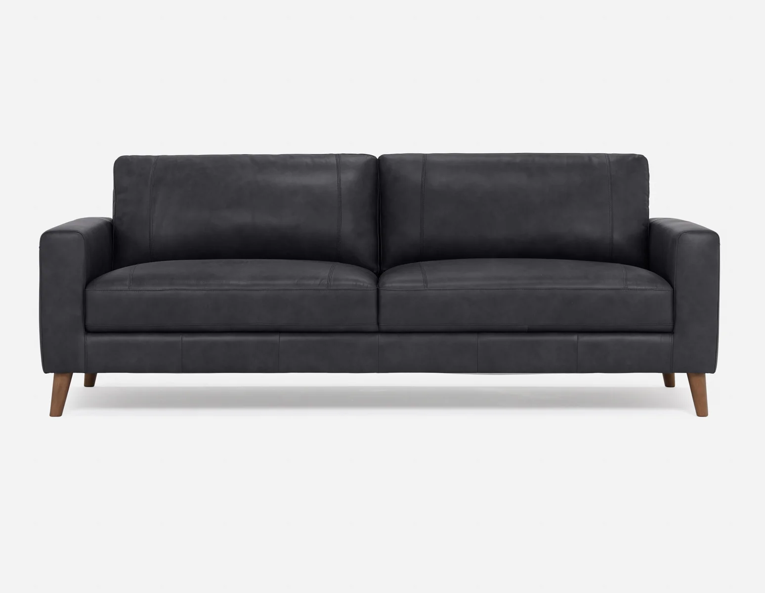 AMARI — 100% leather classic 3-seater sofa (30-26-64-20) - Image 2