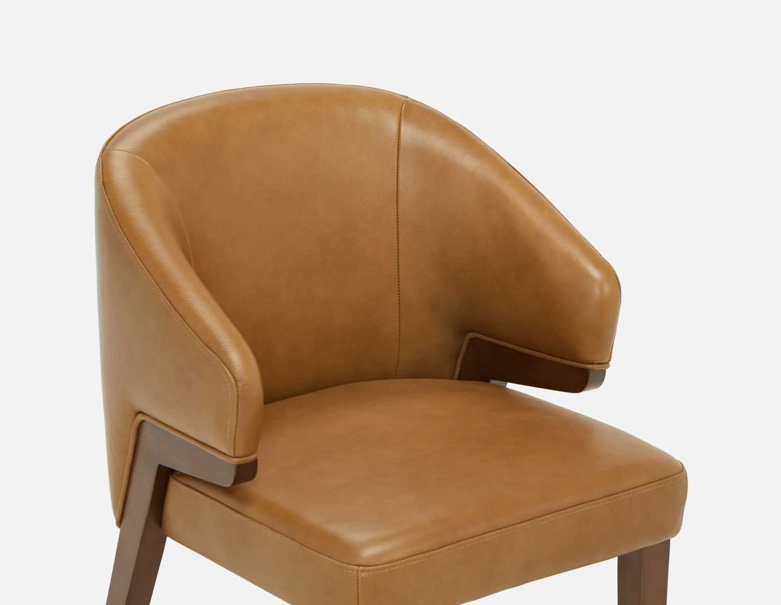 AKSEL — Leather dining chair (69-05-53-96) - Image 6