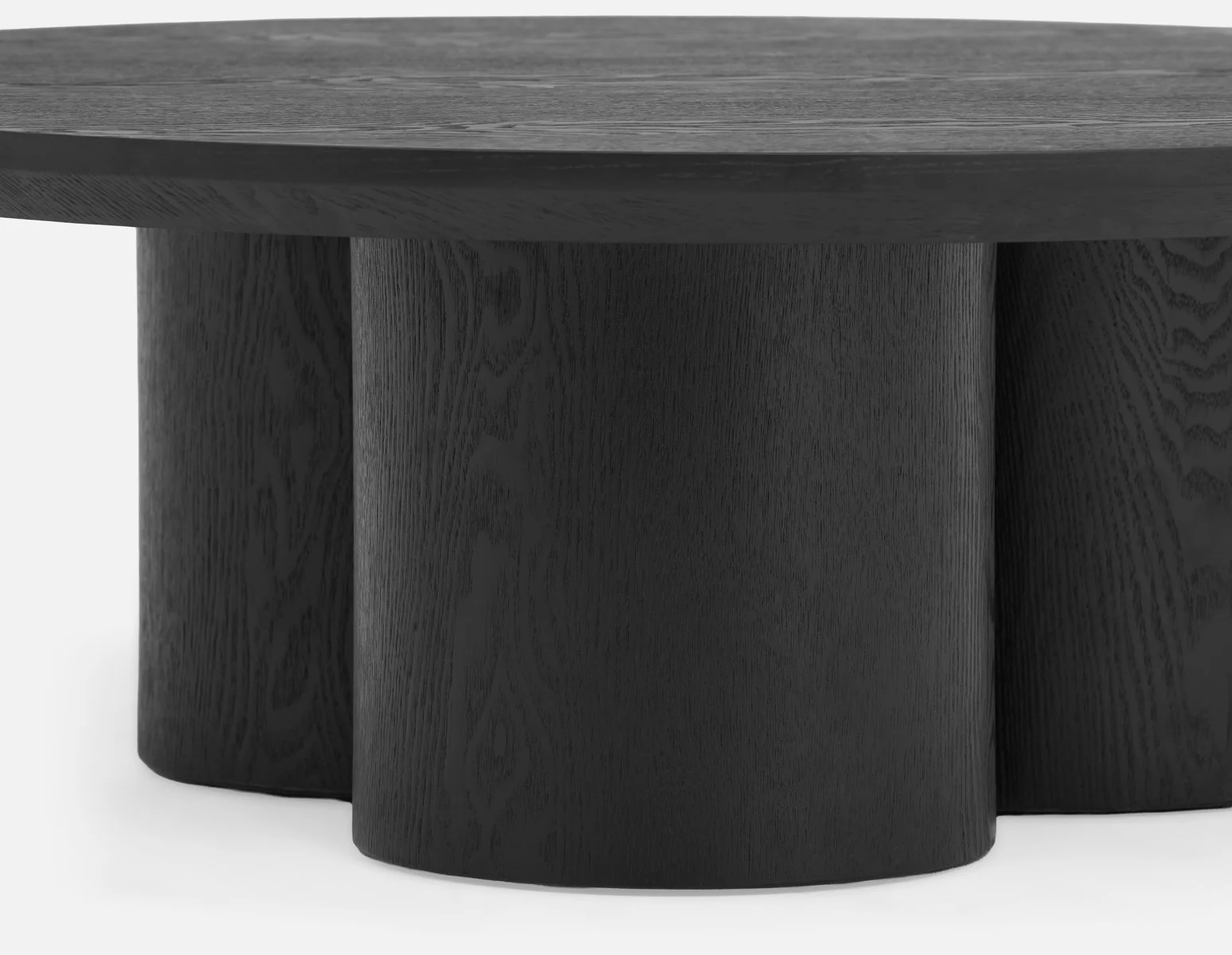 GUIDO — Round modern minimalist coffee table 100cm (29-34-54-20) - Image 8