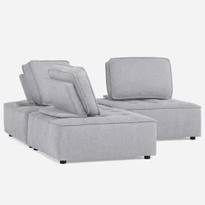 LEON — 3-pc modular interchangeable sofa (19-36-86-62)