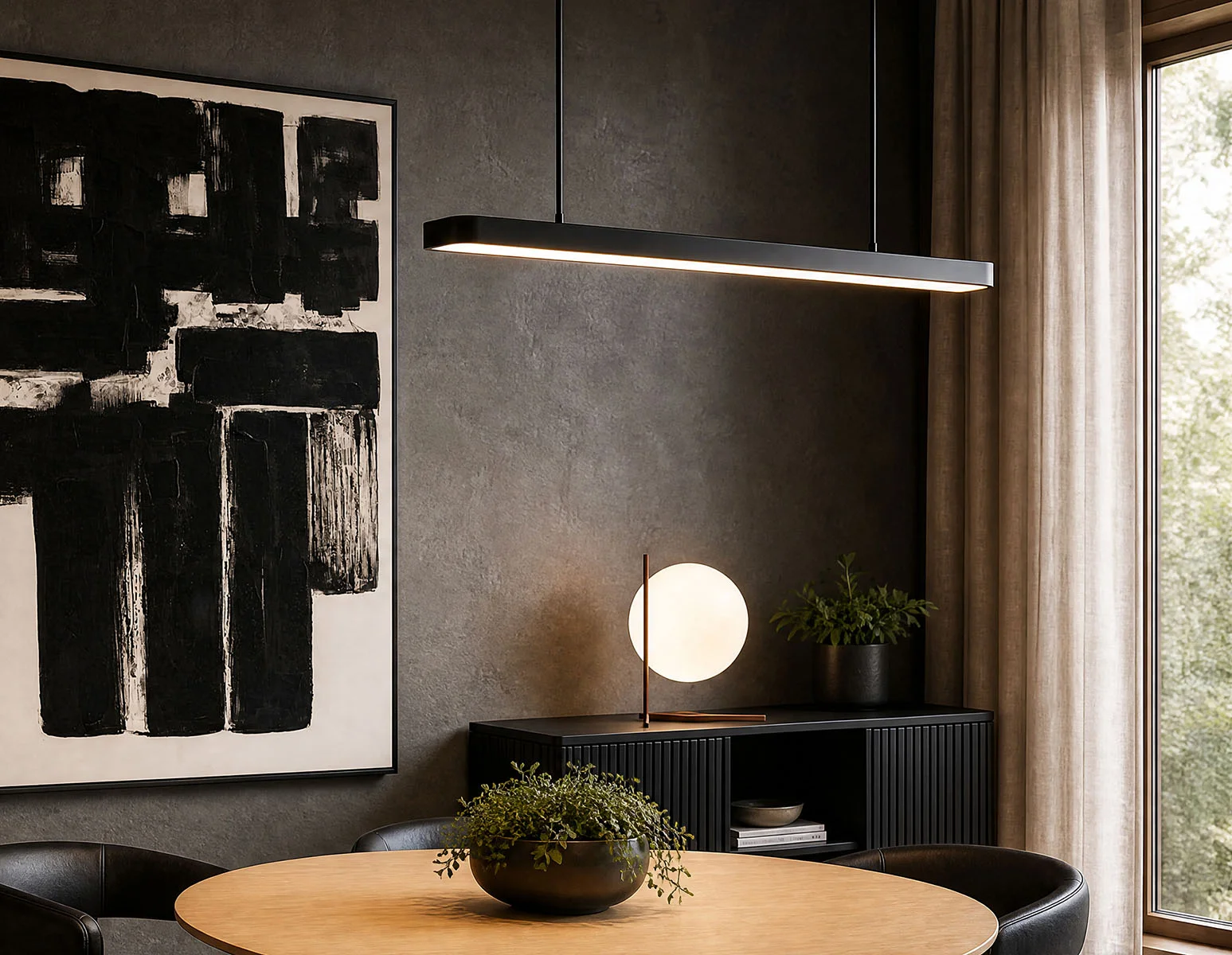 CLEM — Contemporary pendant with sensor 120.5 cm - Image 8