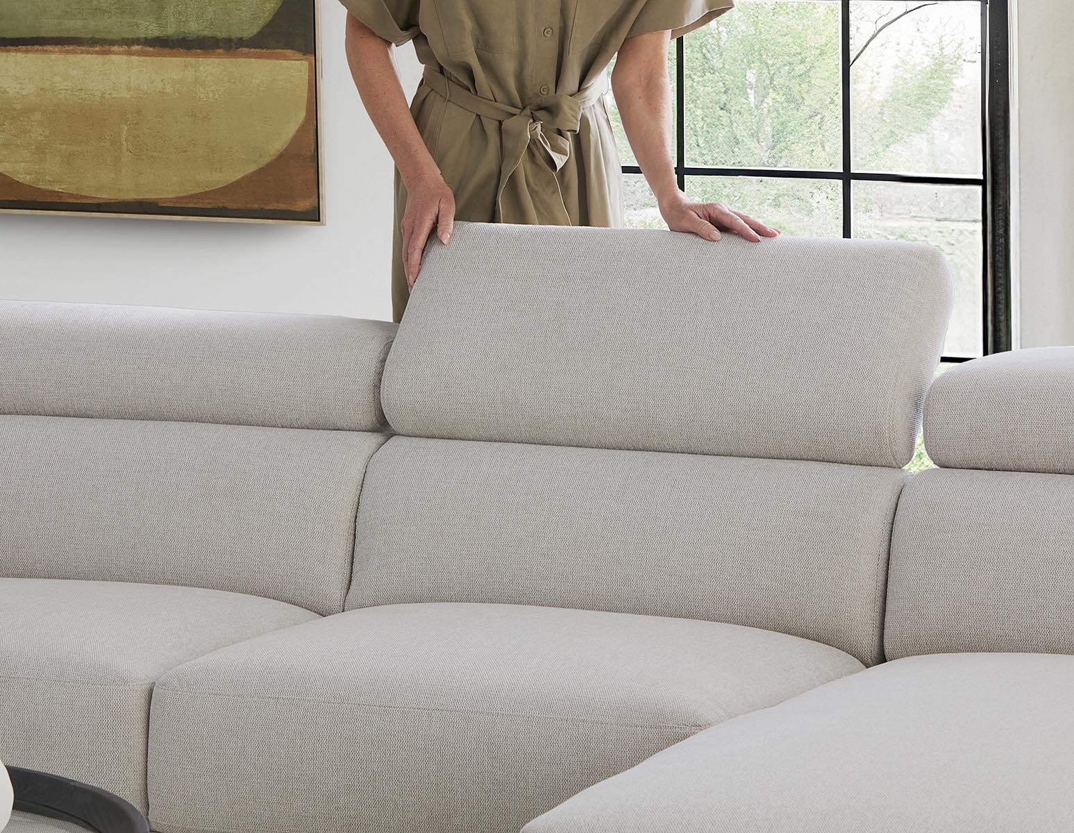 VENTURA — Modern right-facing sectional sofa (70-13-53-95) - Image 14