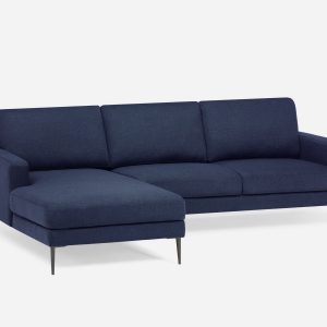 TERESA — Contemporary left-facing sectional sofa (96-78-29-60)