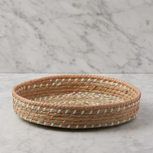 MILLY — Grass weaving tray 35 cm