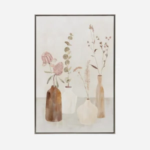 FLORA I — Framed hand embellished giclée 60x90cm