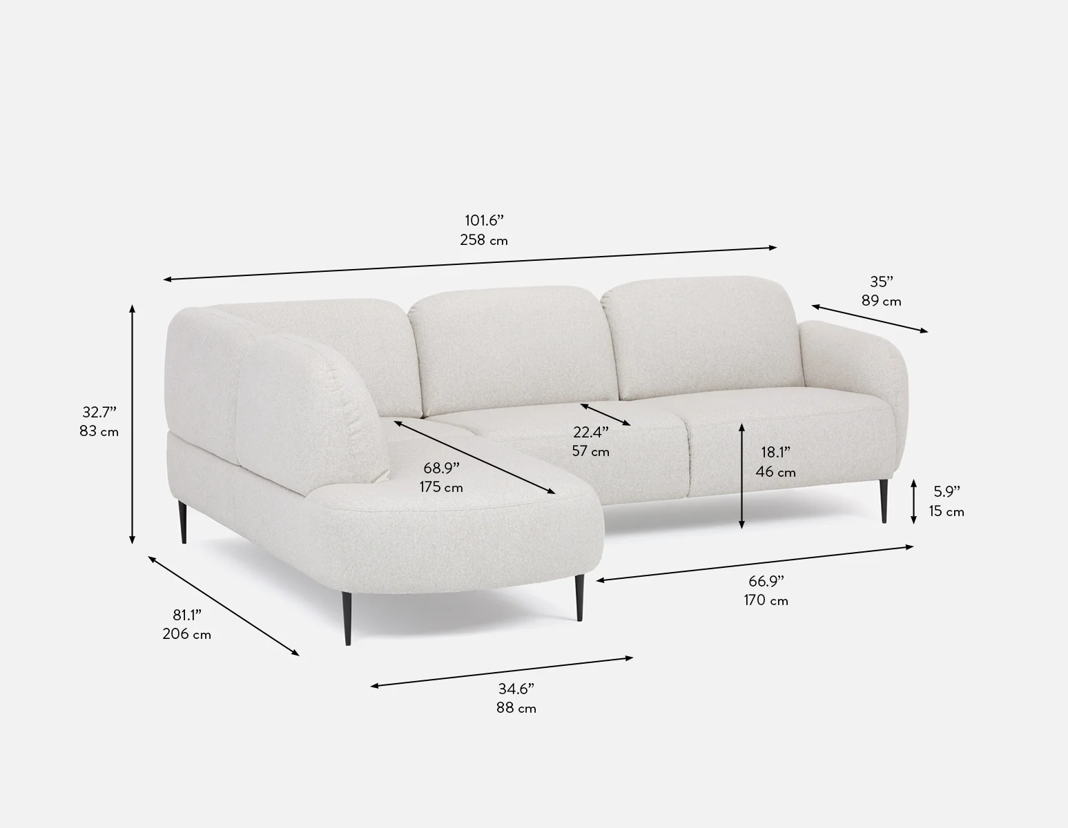 TOBI — Modern contemporary sectional-sofa (63-90-17-88-D) - Image 12