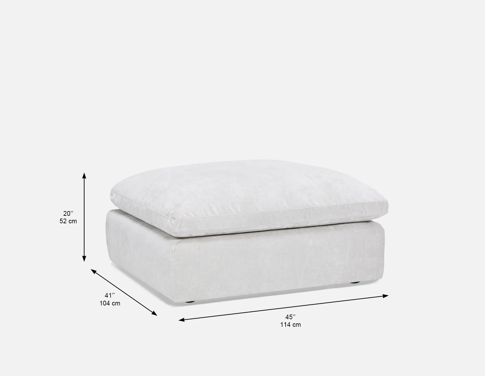 CHABLIS — Luxurious ottoman (85-55-69-62) - Image 7
