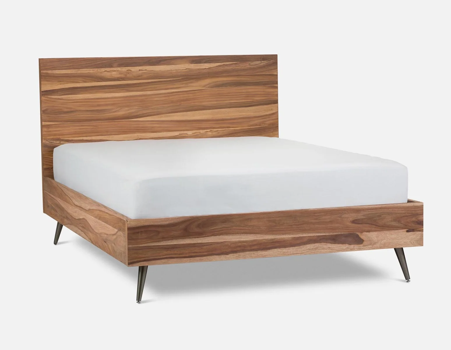JENSON — Rosewood queen size bed - Image 14