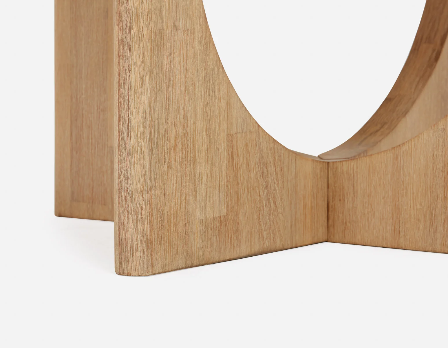 PRIYA — Round acacia wood dining table 140cm (82-02-54-42) - Image 5