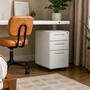 ERNESTO — Contemporary filing cabinet (72-38-30-10)