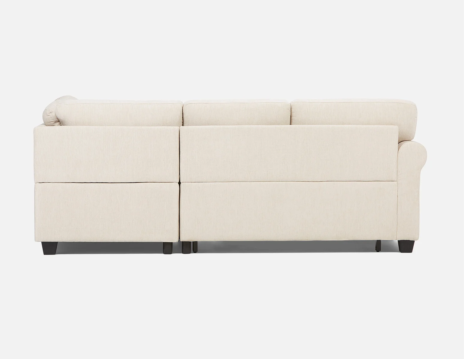 DELPHINE — Traditional right-facing sectional sofa-bed with storage (28-94-59-95) - Image 9