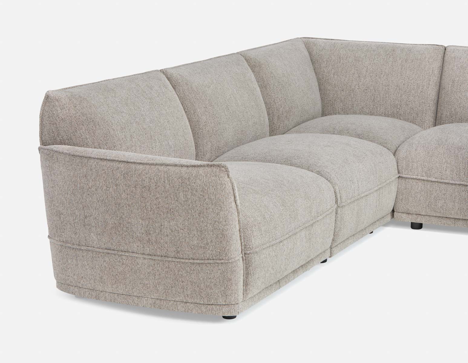 PAUL — Modern contemporary sectional sofa (96-64-98-30-D) - Image 8