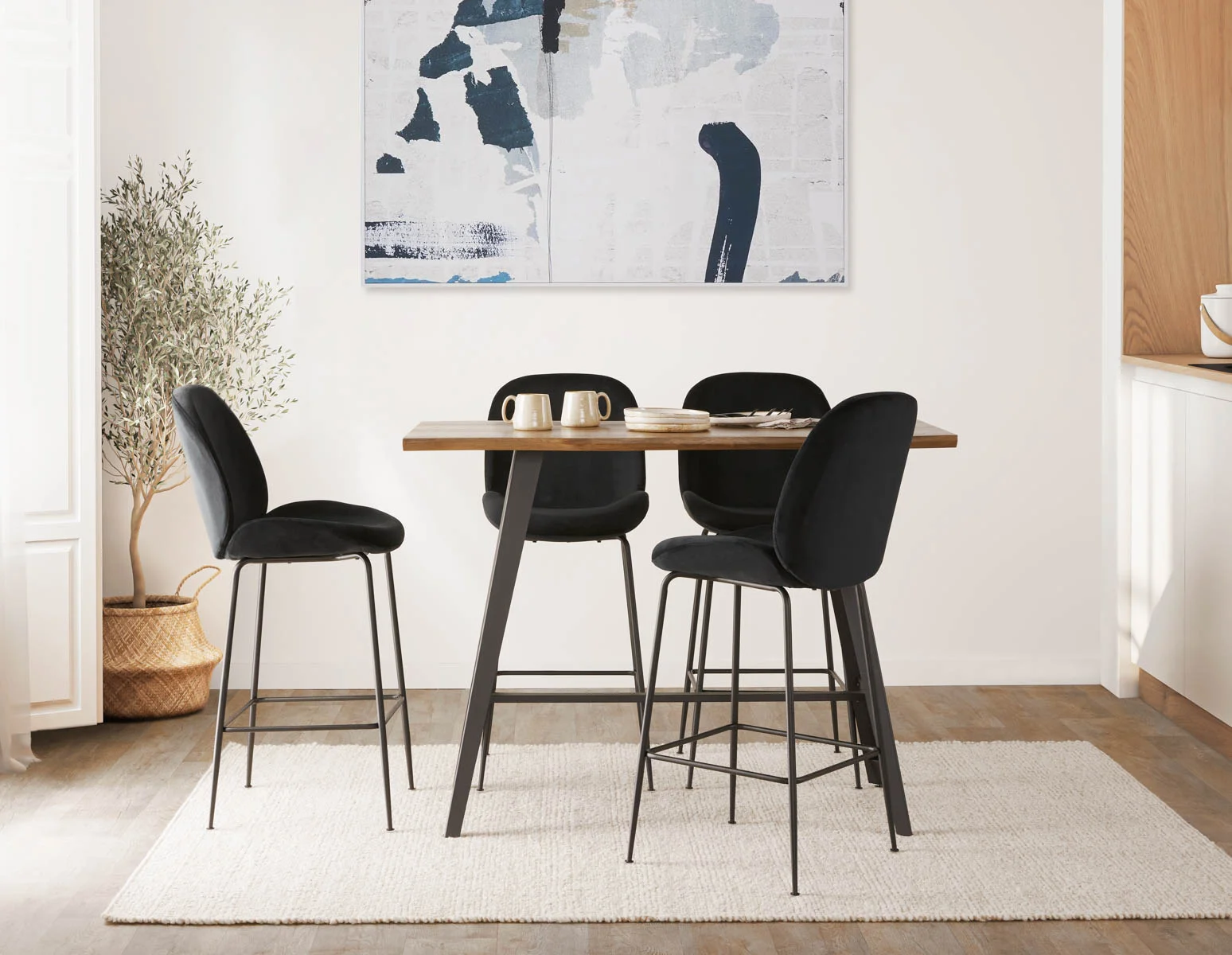 JERRY — Bar table 105 cm height (80-60-30-97) - Image 8