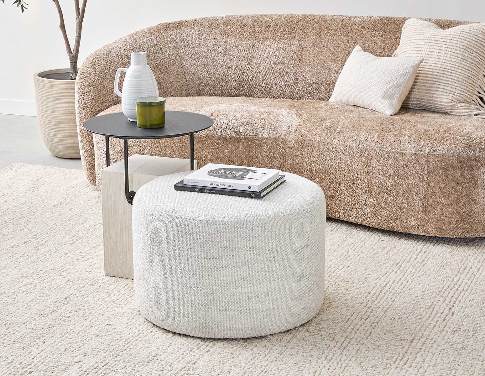 VASTO — Fabric ottoman - Image 6