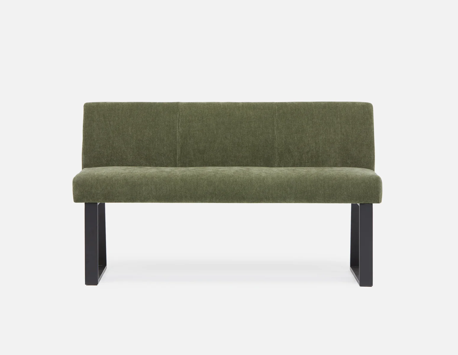 JASON — Industrial-modern dining bench with backrest (99-87-57-70) - Image 3