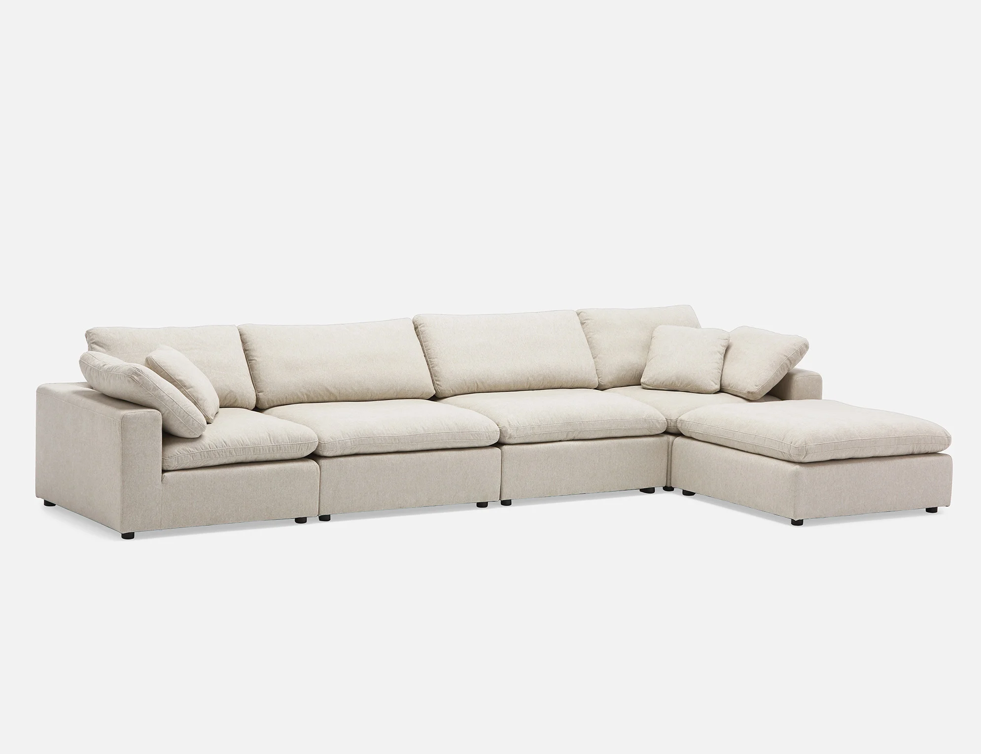 SOFT — Contemporary 5-pc modular sectional sofa (89-07-55-46) - Image 14