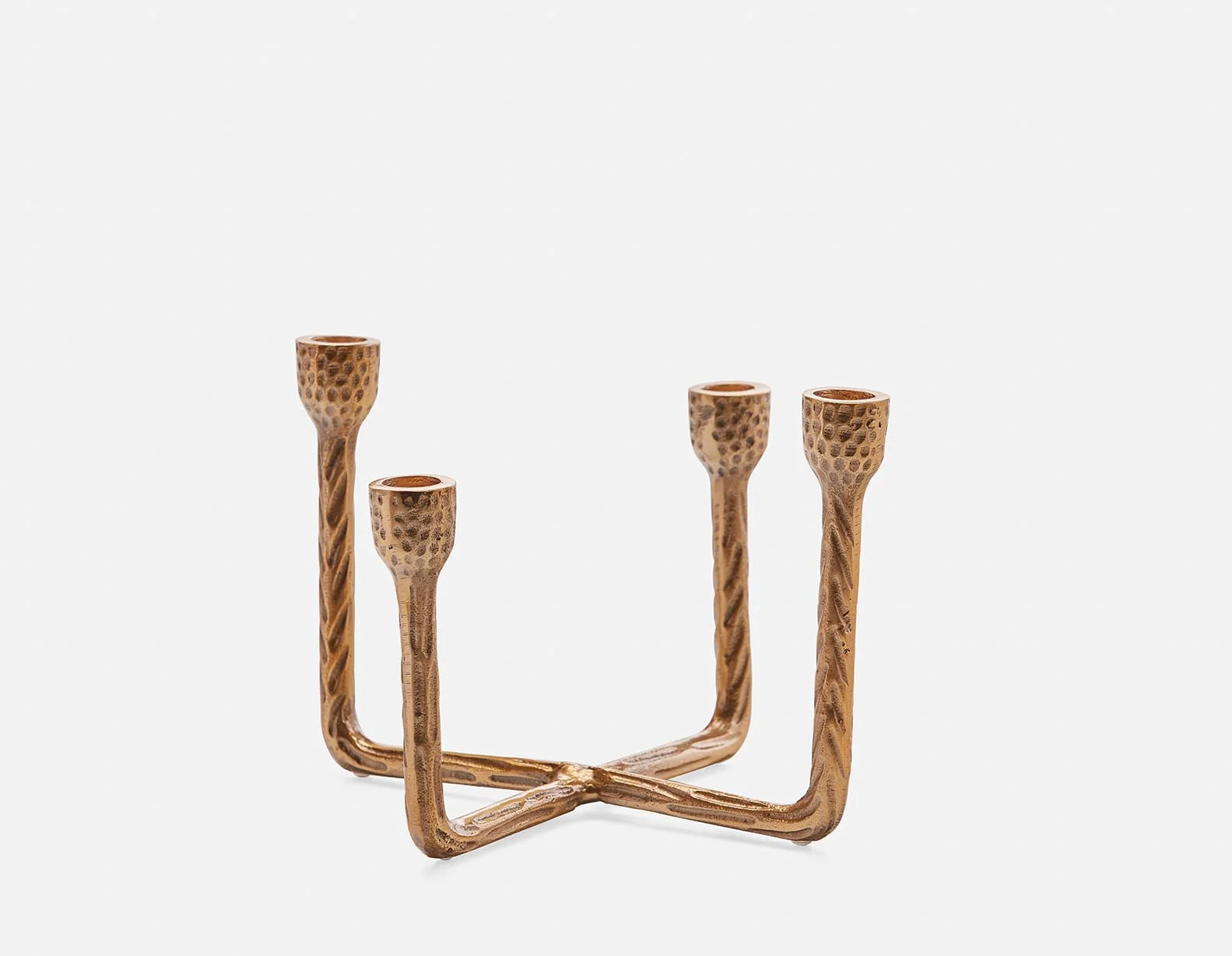 CANDI — Aluminum candle holder 18 cm - Image 2