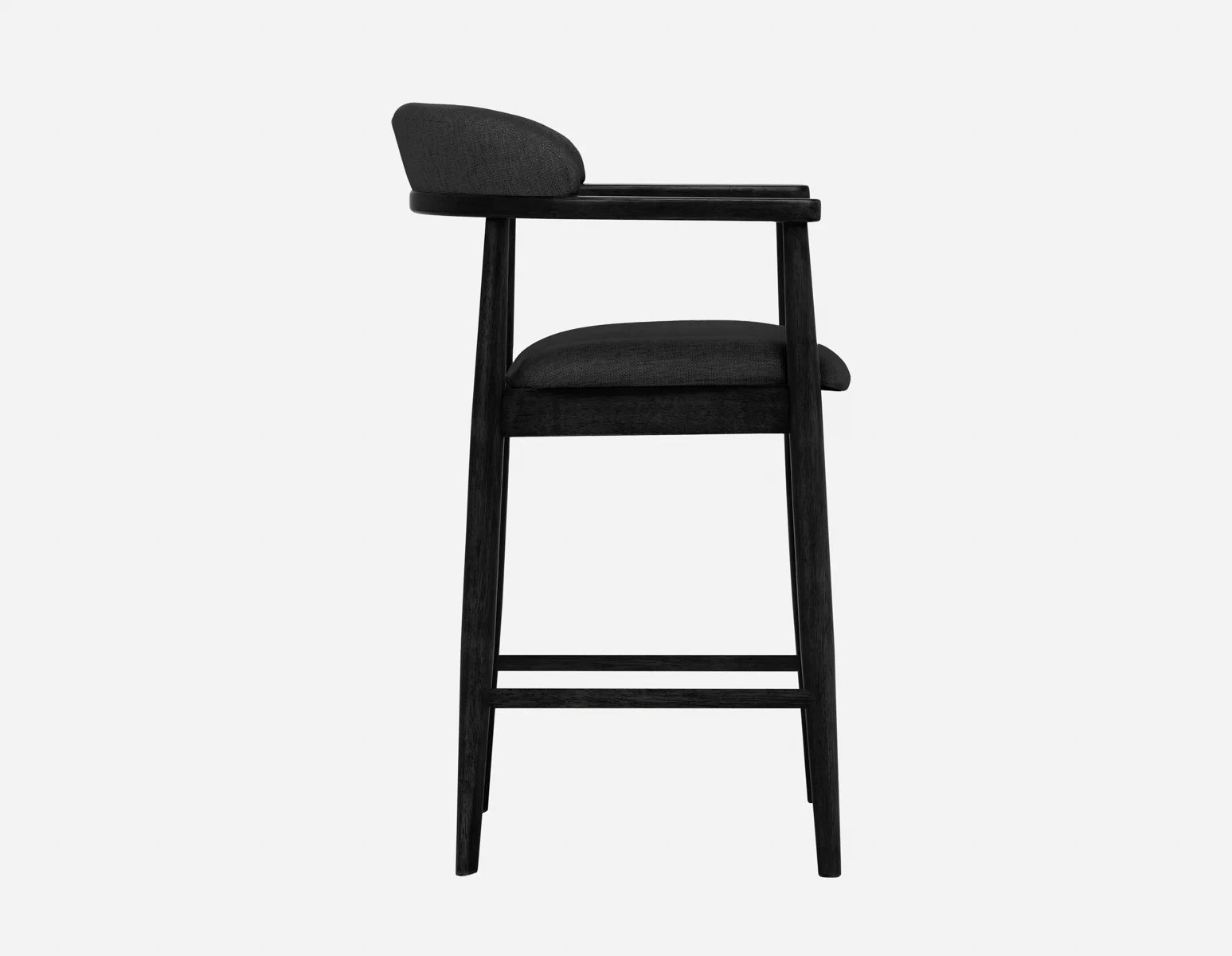 JOSY — Mid-century counter stool 66cm (57-68-18-20) - Image 7