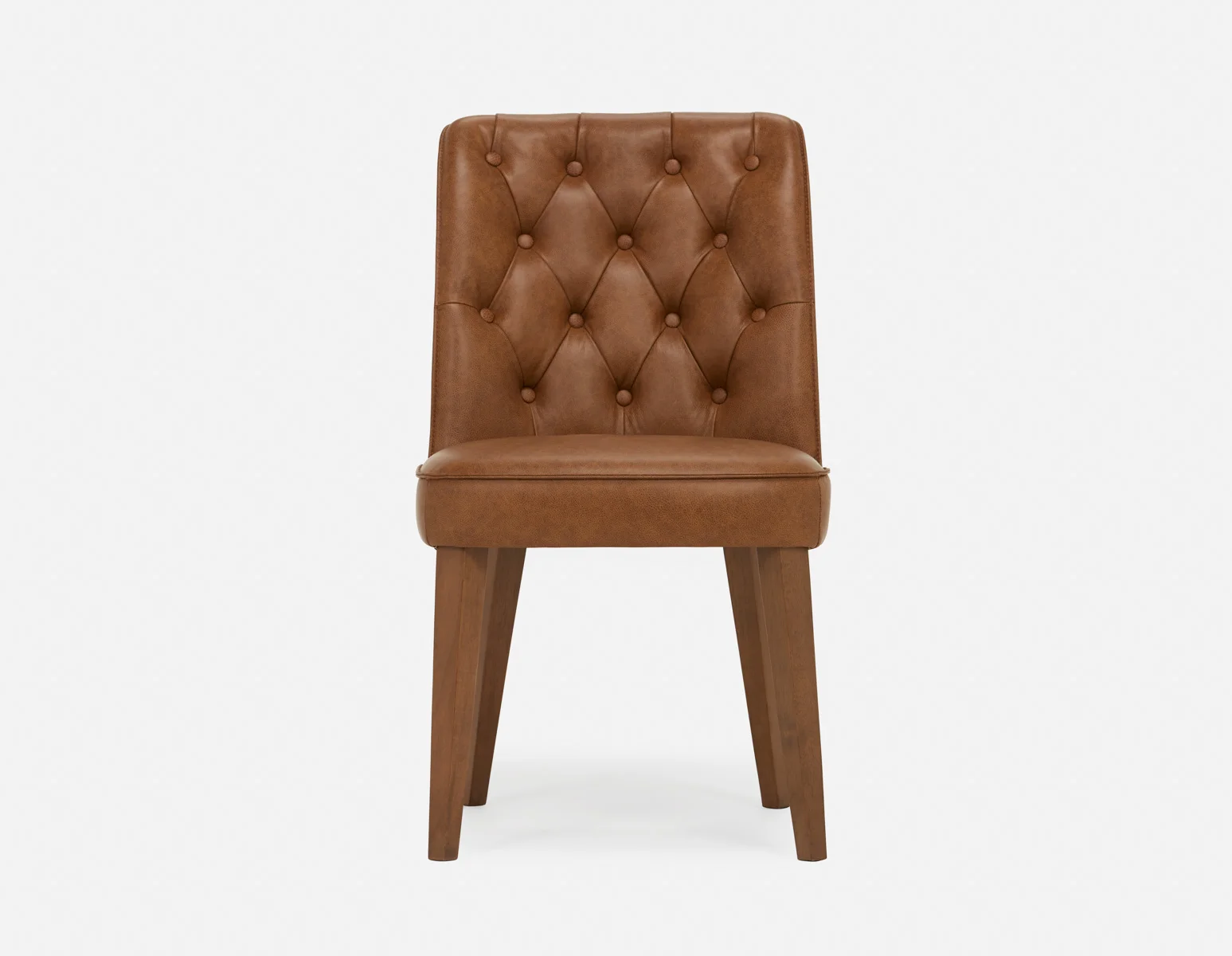 NELA — 100% leather vintage dining chair (55-11-06-67) - Image 3