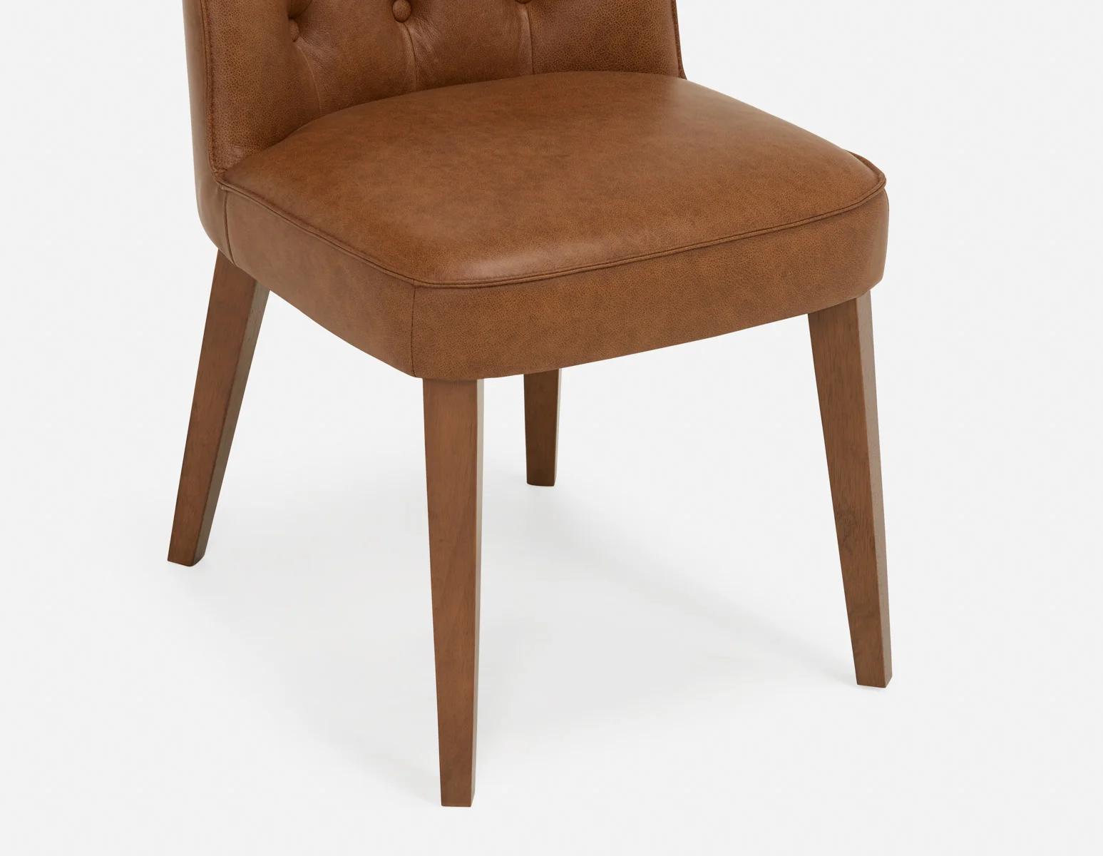 NELA — 100% leather vintage dining chair (55-11-06-67) - Image 6
