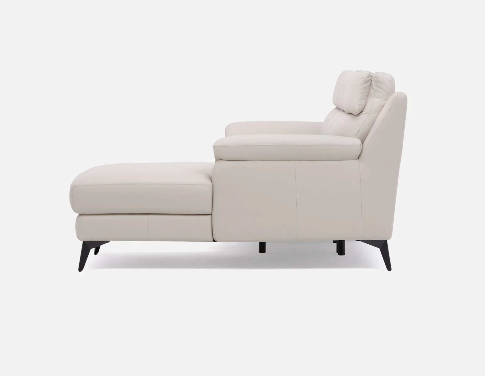 GIRONA — 100% leather power reclining right-facing sectional sofa - Image 11