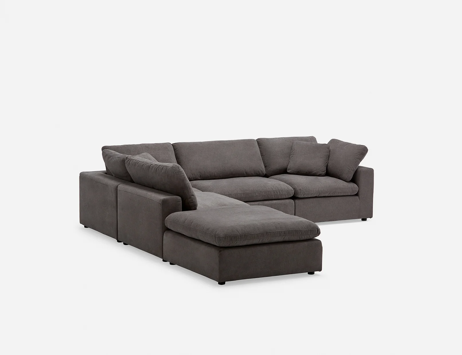 SOFT — Contemporary 5-pc modular sectional sofa (89-07-55-30) - Image 10