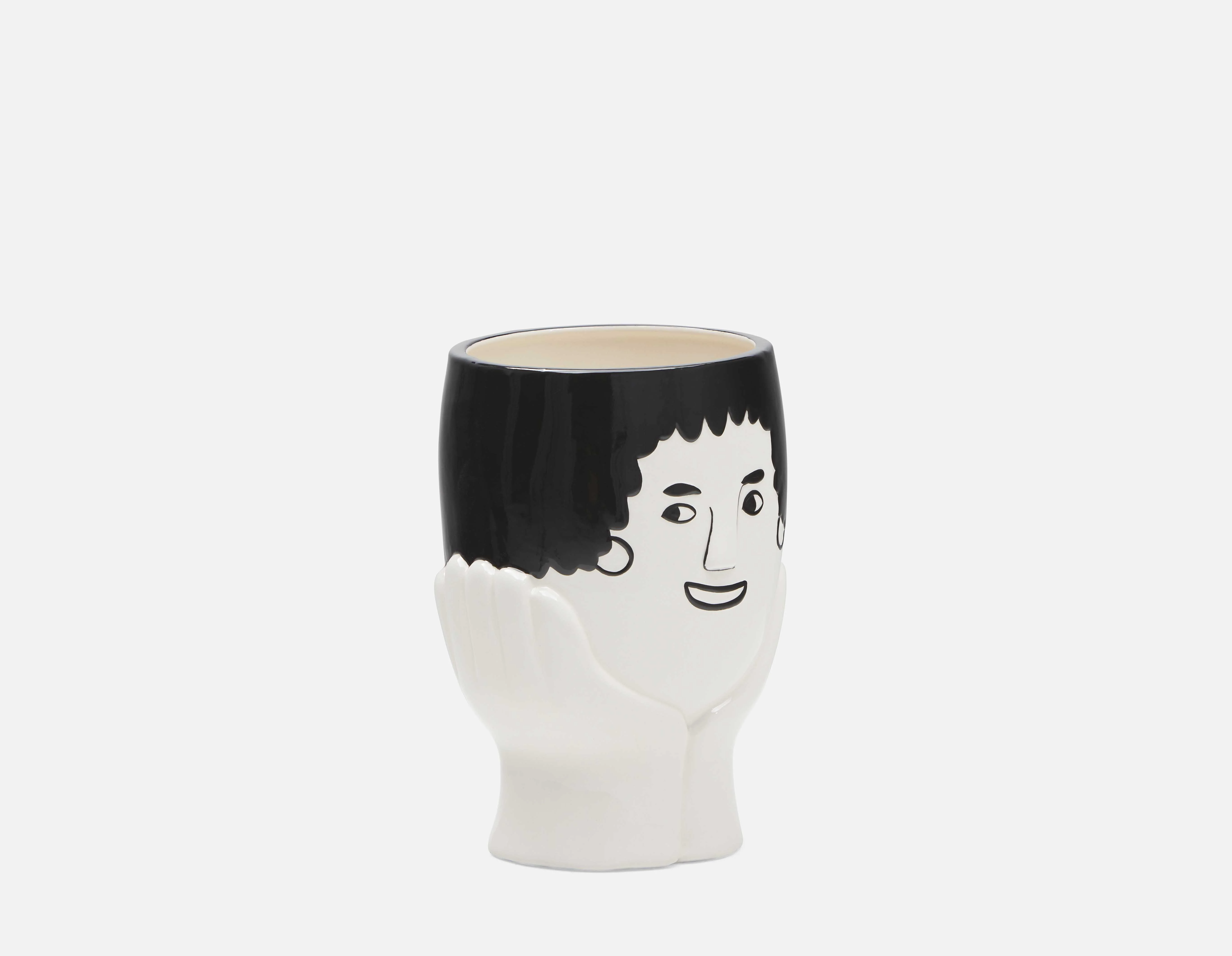 CHAROU — Ceramic planter 22 cm - Image 3